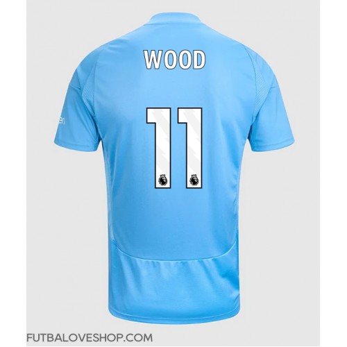 Dres Nottingham Forest Chris Wood #11 Tretina 2024-25 Krátky Rukáv